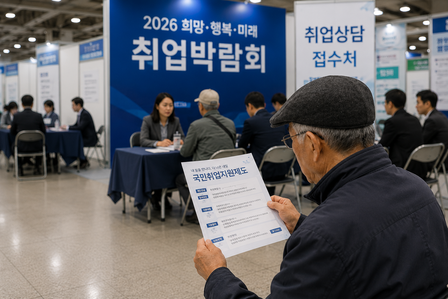 70세 이상 취업자 첫 200만명 돌파… 지난해 216만명 기록