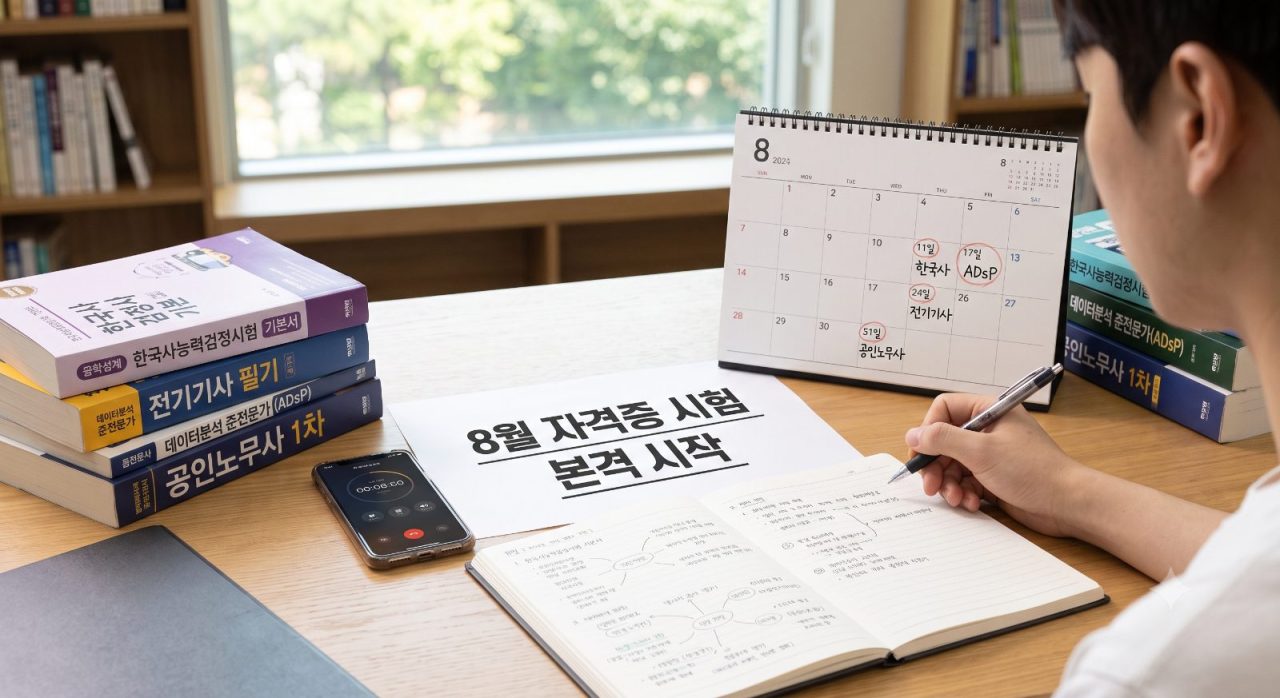 8월 자격증 시험 본격 시작…취업 준비생 '황금기' 맞았다